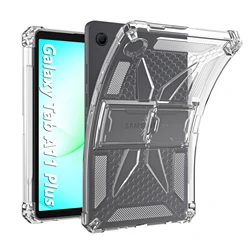 Enhanced Clear Soft TPU Stand Tablet Case Cover for Tab A11 8.7 2025 (Other)