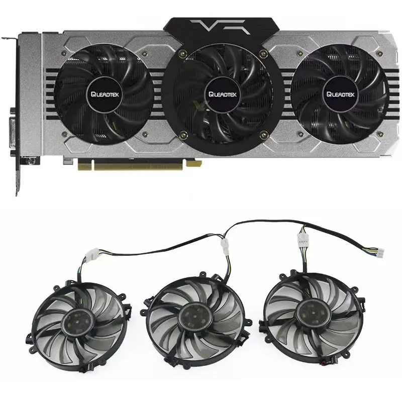 Nuovo Dispositivo Di Raffreddamento Gpu 4Pin Fd7010H12D Gtx1080 Per Pny Voor Manli Gallard Gtx 1070 1080 Xlr8 Gaming Oc V2 Gaming Dual Graphics Card