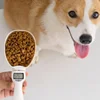 Intelligent Electronic Cat Dog Food Scoop Weighing Scale Pet Feeding Measuring Spoons with Scales Kitchen Pet Food Accessories