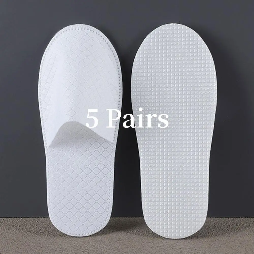 Unisex Closed Toe Anti-slip Slippers Bathroom Slippers Indoor Guest Travel Slippers Home Slippers Homestays Households Shoes