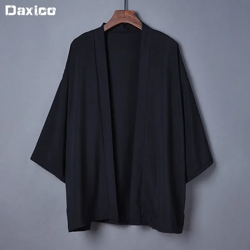 Japanese Style Waves Man Samurai Kimono Streetwear Men Women Cardigan Japan Harajuku Yukata Anime Robe Anime Clothes