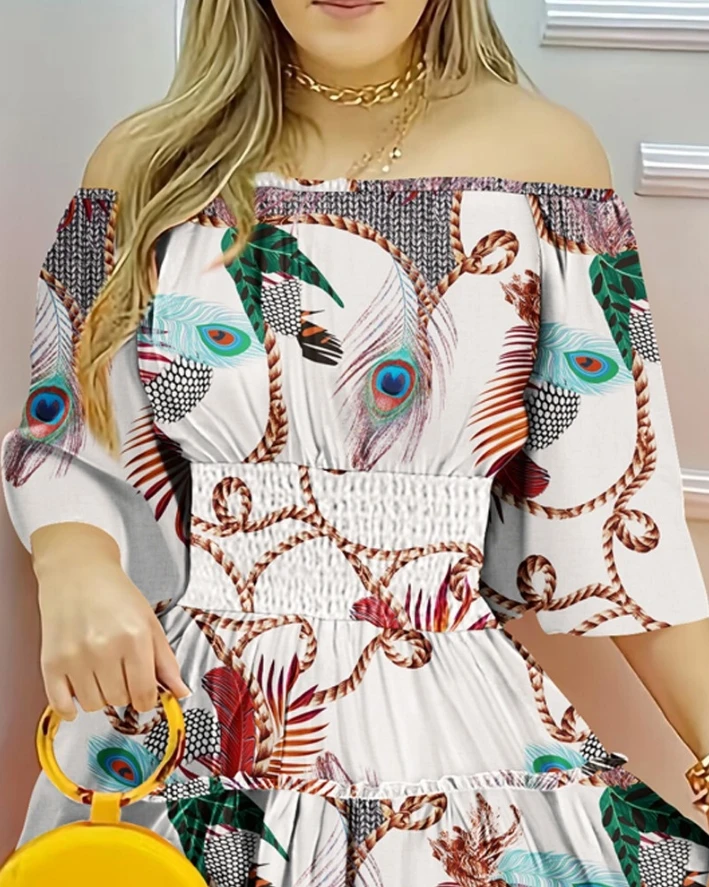 Vestido Feminino 2025: Um Toque Tropical e Casual com Manga Bufante 10 Se84e40a2167f44cca02fc1ab8f46c31eC