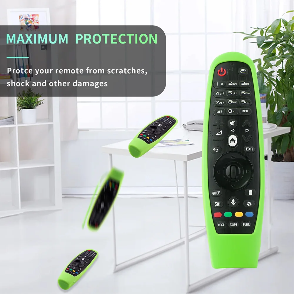 Silicone Remote Cover - Non-Slip Shockproof and Dustproof Protective Skin