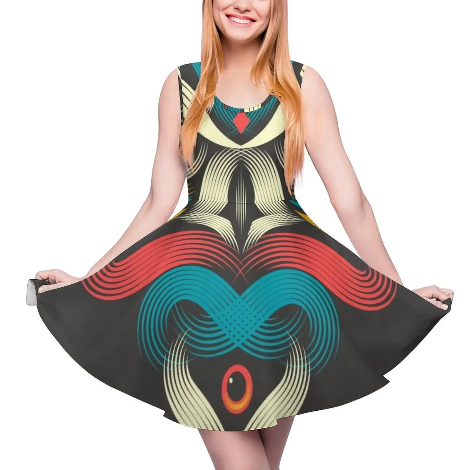 

Owl Soul Round Neck Dress dress for women Dress for pregnant women