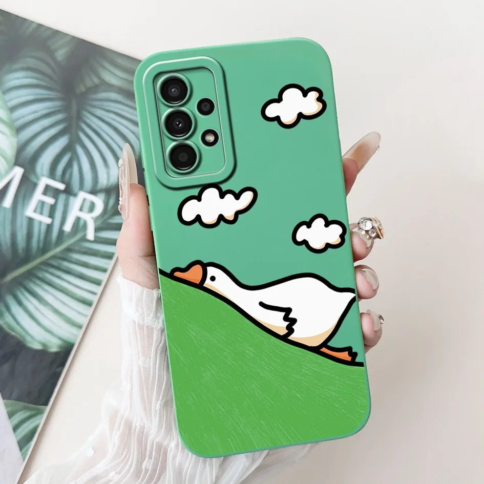 Cute Panda Rabbit Soft Silicone Back Cover with Camera Protection