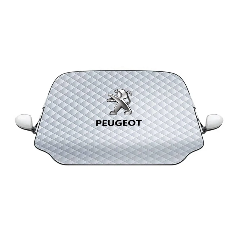 Premium Car Front Windshield Sunshade and Snow Shield Waterproof Cover