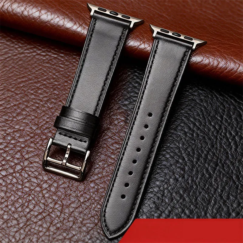 Premium Leather Watch Straps - Sleek Sport Bracelet Design