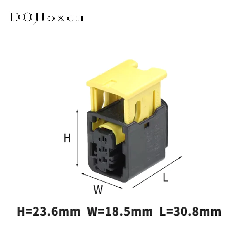 방수 인젝터 커넥터, 자동차 전기 ECU, 암수 블랙 플러그, 1-1418448-1, 1-1670730-1, 2, 5, 10, 20/50 세트, 3 핀