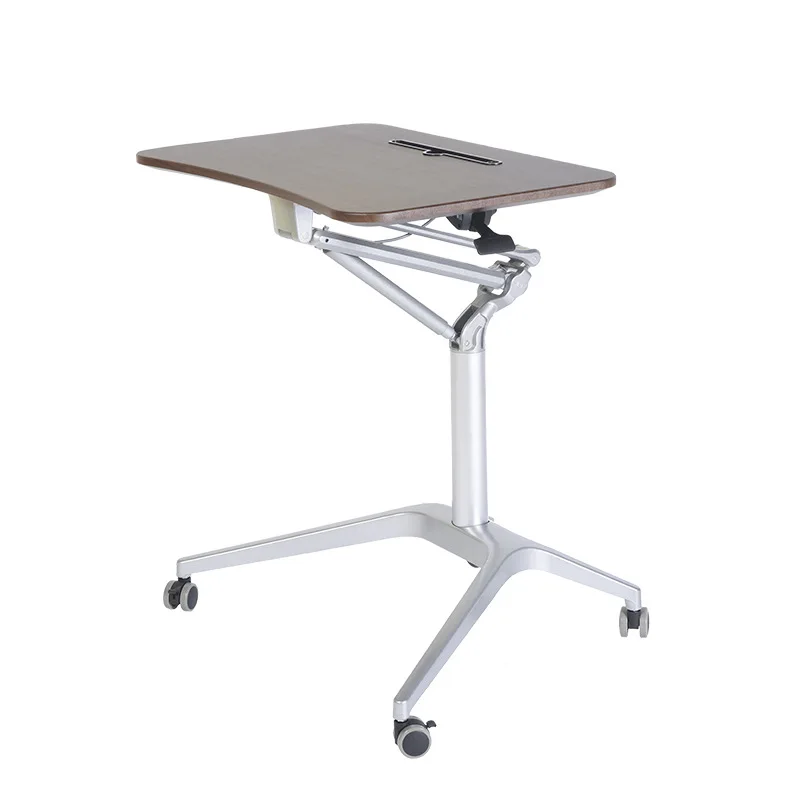 

Pneumatic lifting table laptop table standing home desk lecture desk writing desk