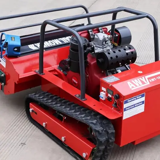 Customized cutting width of 800/1000/1200mm lawn mower for home garden use, intelligent remote control lawn mower 2