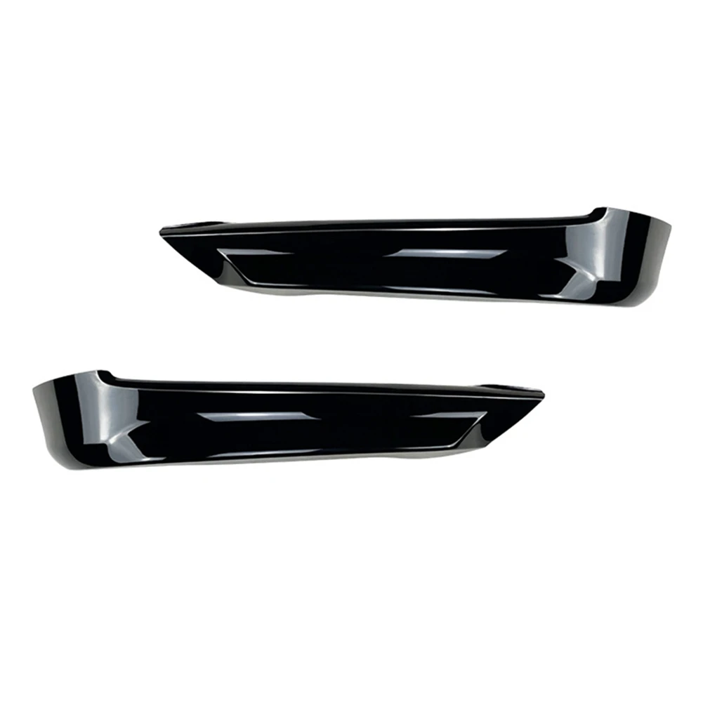 

Car Glossy Black Front Bumper Lip Corner Cover Trim Lower Protector Splitter Spoiler for BMW E90 E91 320I 330I 2005-2008