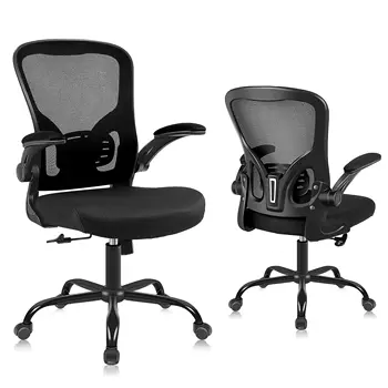 Office Chair, Breathable Mesh Swivel Desk Chair, Lumbar Back Support Ergonomic Office Chair, Computer Chair Office Chairs