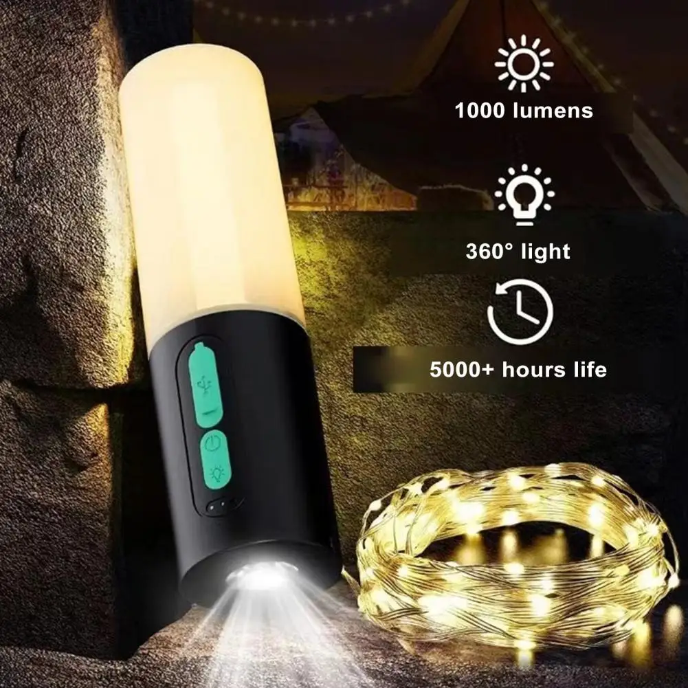 

Outdoor Versatile Durable Camping Light Sets for Outdoor Adventures Rechargeable Waterproof Portable Portable Tent Light