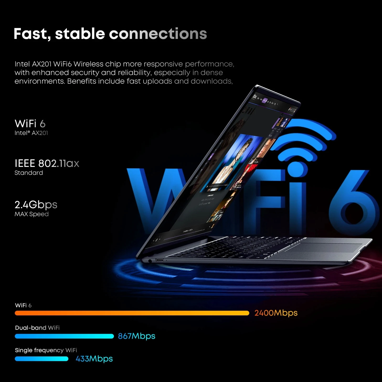 CHUWI 코어북 X 게이밍 노트북 i3-1215U 코어, 16GB RAM, 512GB SSD, 14.1 인치 FHD IPS 스크린, 인텔 6 코어 최대 3.70 Ghz 노트북