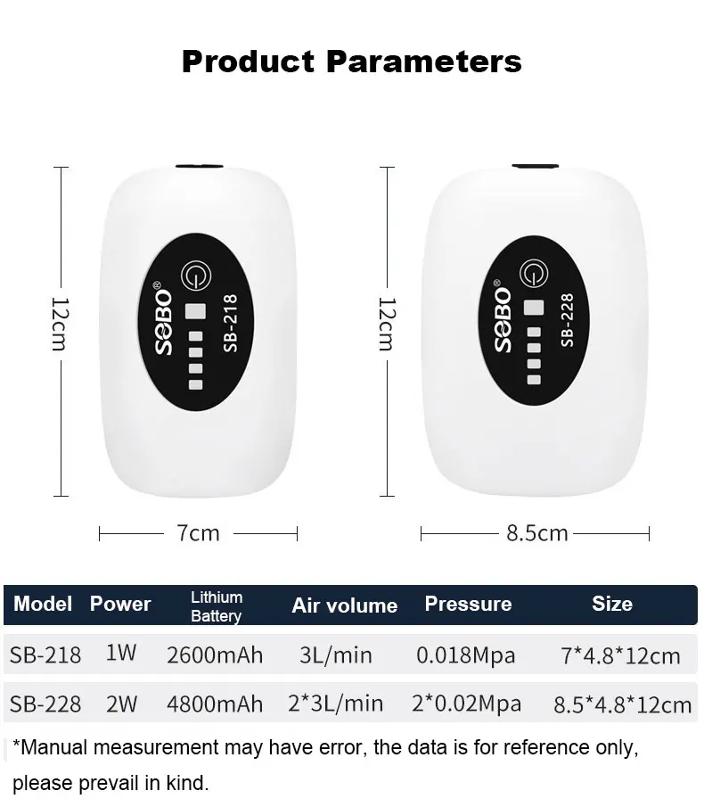 Aquarium Air Pump-Lithium Battery Powered – SEVEN MASTER AQUARIUM