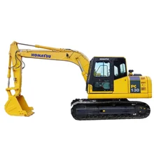  Mini excavators cheap used sand-hand  loader Crawler excavator komatsu  PC130 
