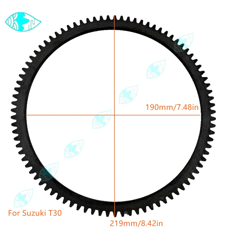 Yamaha 선외기 모터 T48/T40 Mercury F20 Tohatsu T30 Suzuki DT30/40 새로운 플라이휠 크라운 기어 링