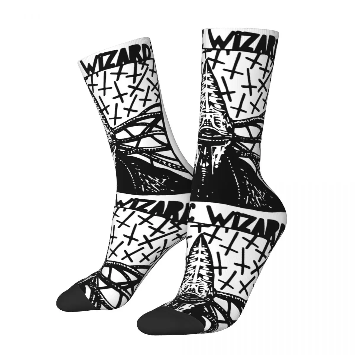 

Vinum Sabbathi Electric Wizard Metal Music Band Outfits Men Women Socks Cozy Sport Middle Tube Socks Warm Little Small Gifts