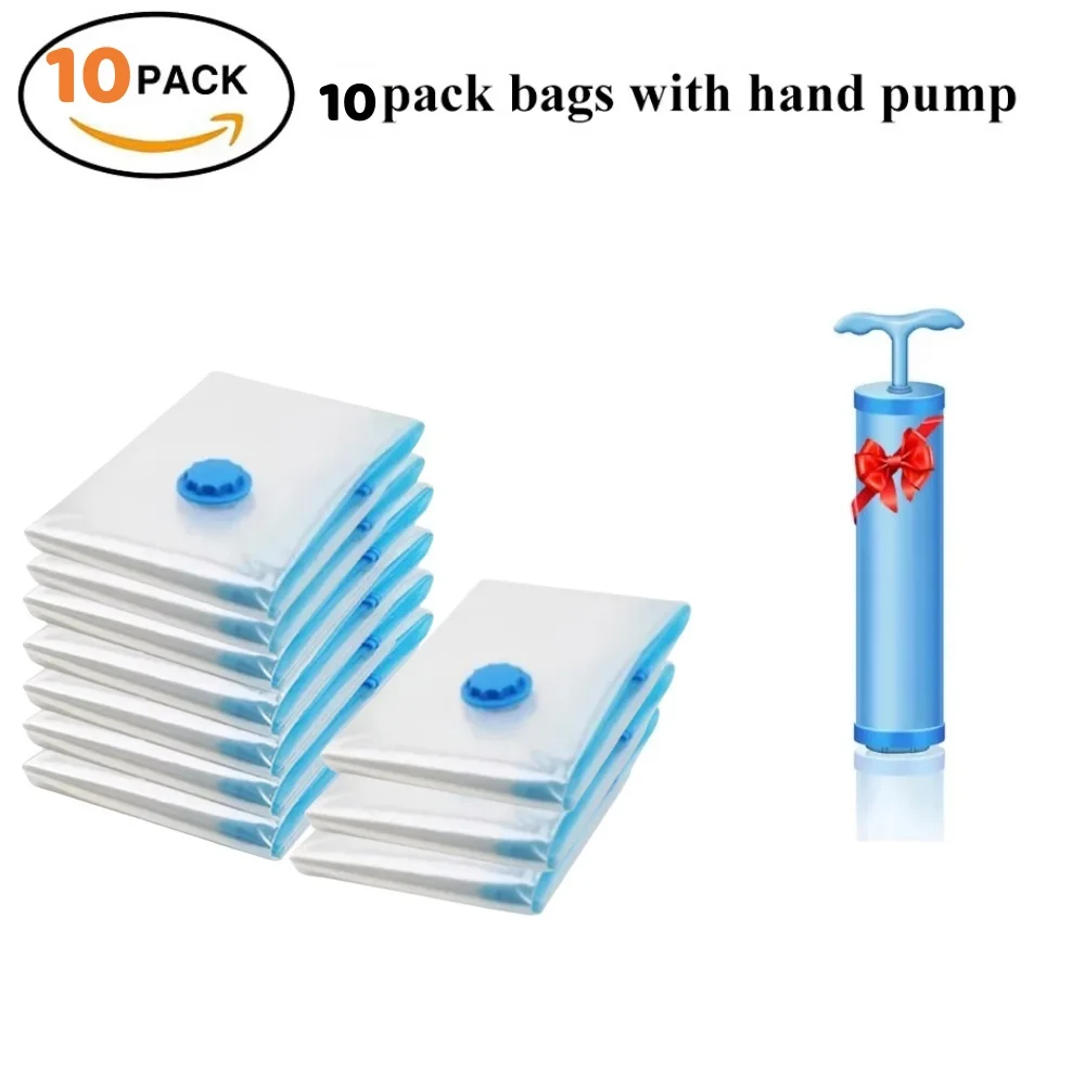 Space-Saving Vacuum Storage Bags for Clothing and Bedding Organization