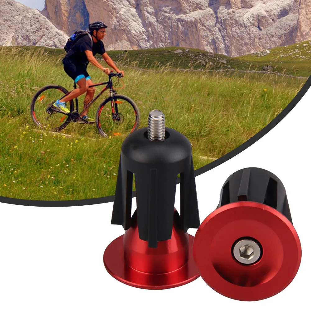 Embouts De Guidon Ergonomiques VTT – Nylon Fibre, Intérieur Barre, Universels Noirs