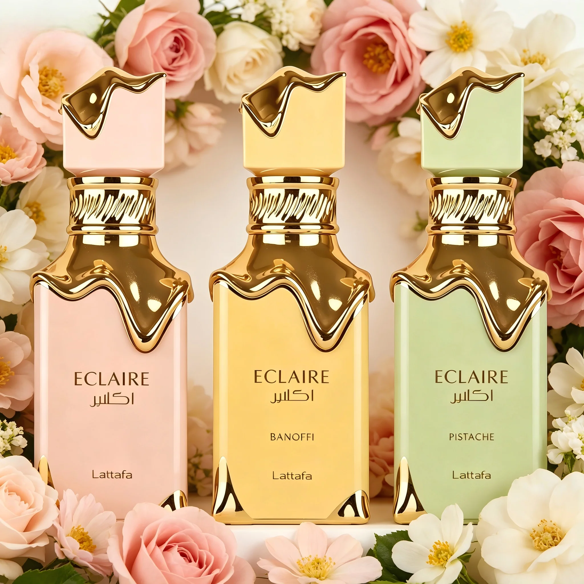Lattafa 100ml Unisex Long-Lasting Eau De Parfum Spray Gift Set - 3 Scents for Men & Women