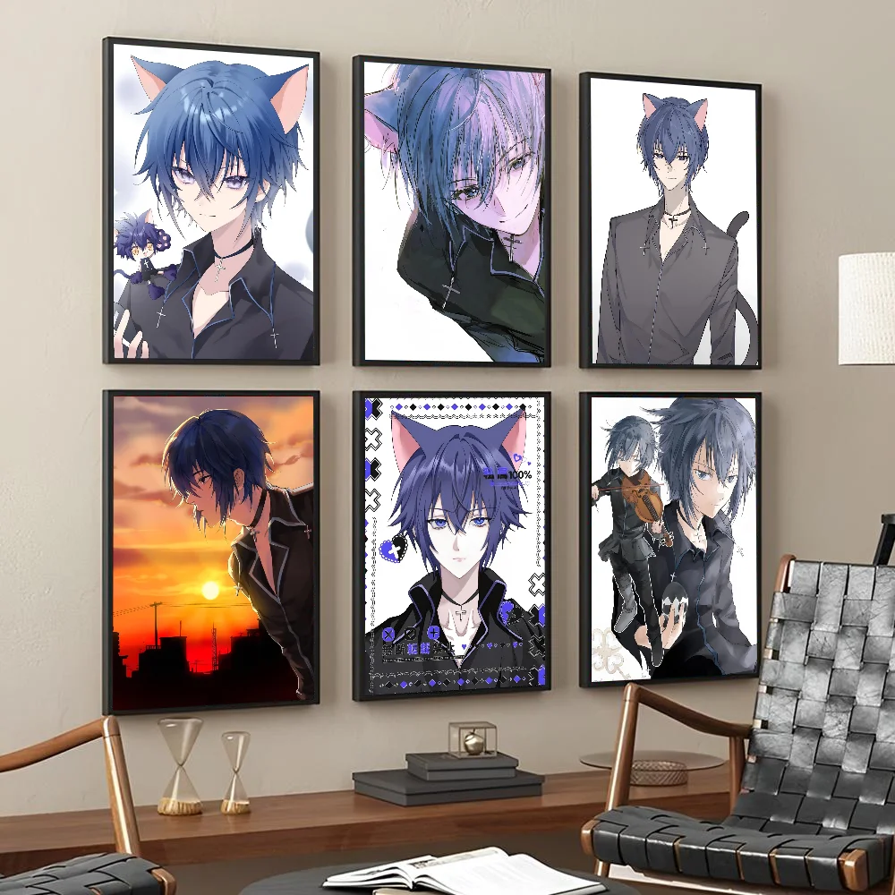 

Anime Tsukiyomi Ikuto Poster Paper Print Home Living Room Bedroom Entrance Bar Restaurant Cafe Art Painting Decoration