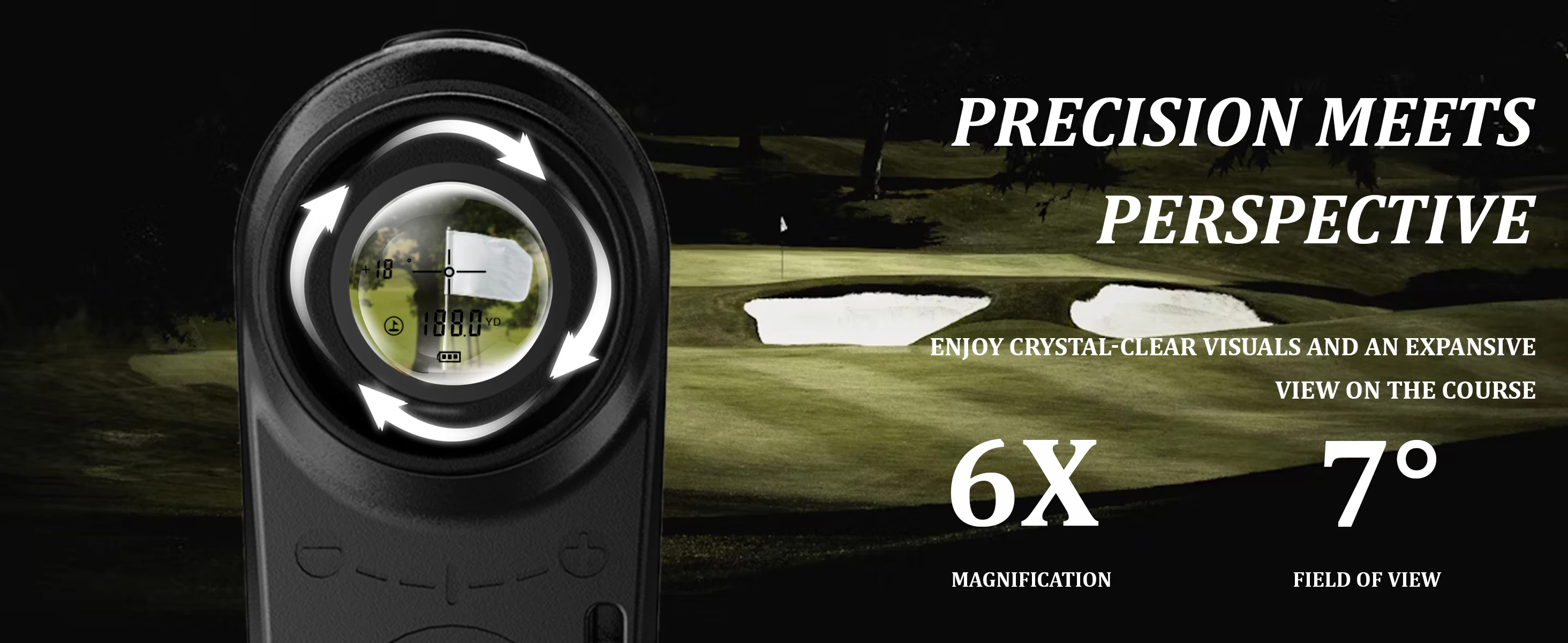 Golf Rangefinder Handheld Ergonomics