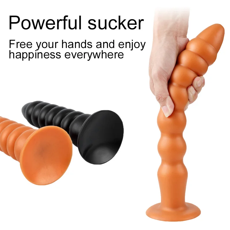 Soft Plug Big Anal Sex Toys For Adults 18 Silicone Butt Plug Anal Beads Erotic Toys Buttplug Annal Dilator_voghion.com