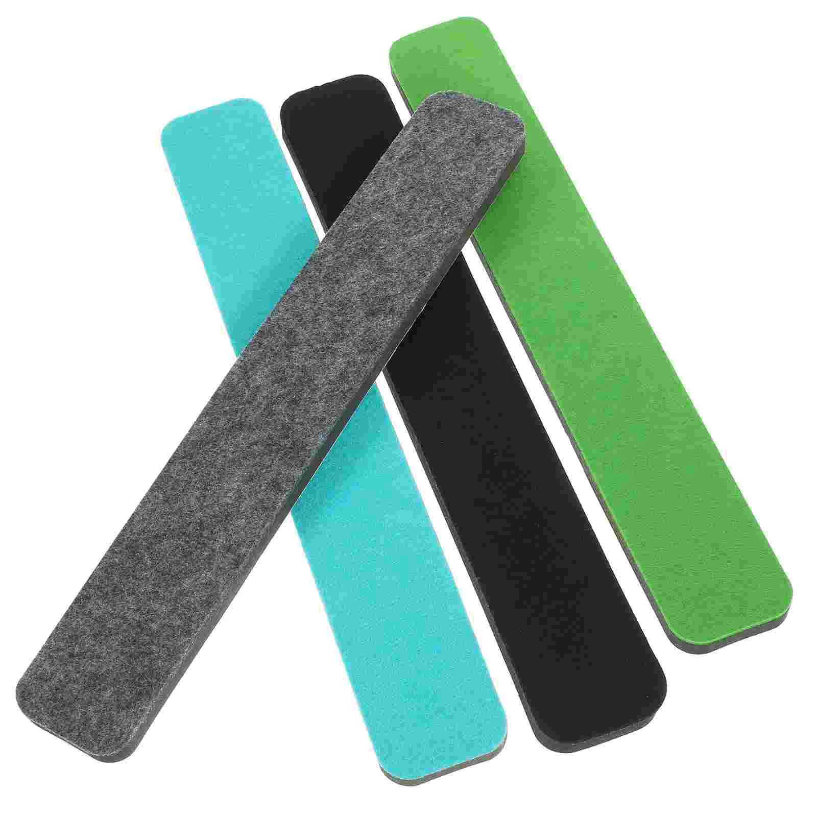 

4 Pcs Felt Bulletin Board Cork Strips Bar Office Decor Pin Wall Plug Home Accessories Boards for Walls