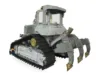 LESU 1/14 Aoue-DT60 Crawler Dozer Bulldozer DIY RC Hydraulic Model Truck Pump Lights Unpainted Unassembled RC Toys Model 3