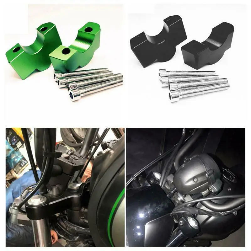 

Height 30mm Riser Handlebar Clip Adapter For KAWASAKI VULCAN S VN650 2015-2019