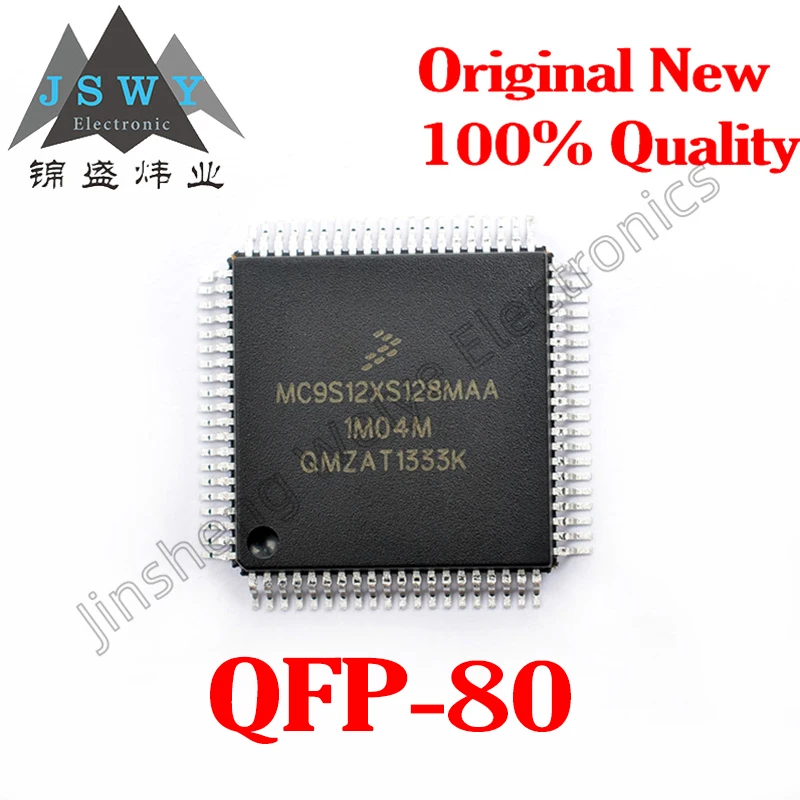 MC9S12XS128MAA MC9S12XS128 1M04M QFP-80 microcontroller chip IC brand new and of good quality