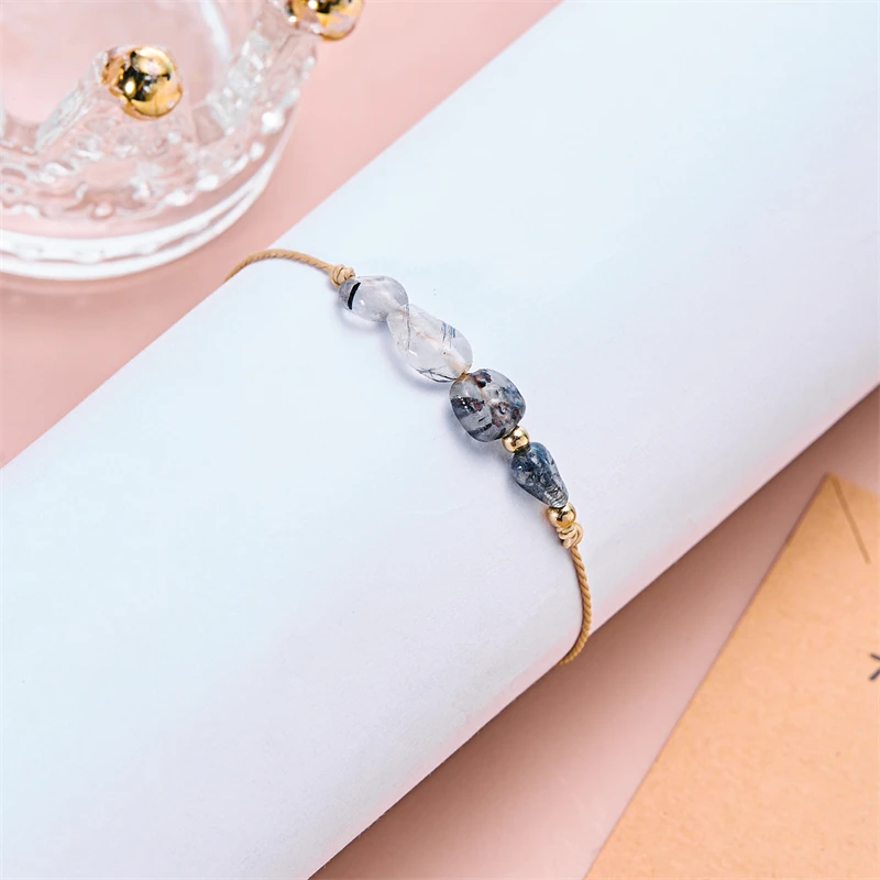 12-Sternbild-Natursteinperlen-Armbänder für Damen und Herren, handgefertigt, gewebte Sternzeichen-Armbänder, Freundschaftsschmuck, Geschenke – Detail 30