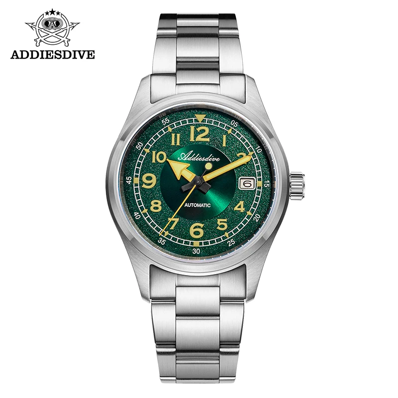 

STEELDIVE NH35 39mm Case Automatic Mechanical Watch Sapphire Glass 200m Men Dive Watches reloj hombre Luminous AD2055 WristWatch