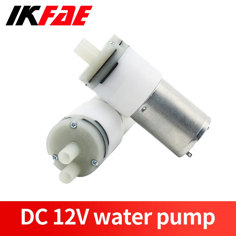 DC 12V Oxygen Micro Motor Miniature Diaphragm Liquid Water Pump Blood Pressure Monitor Aquarium Low Noisy 370 liquid transfer pump