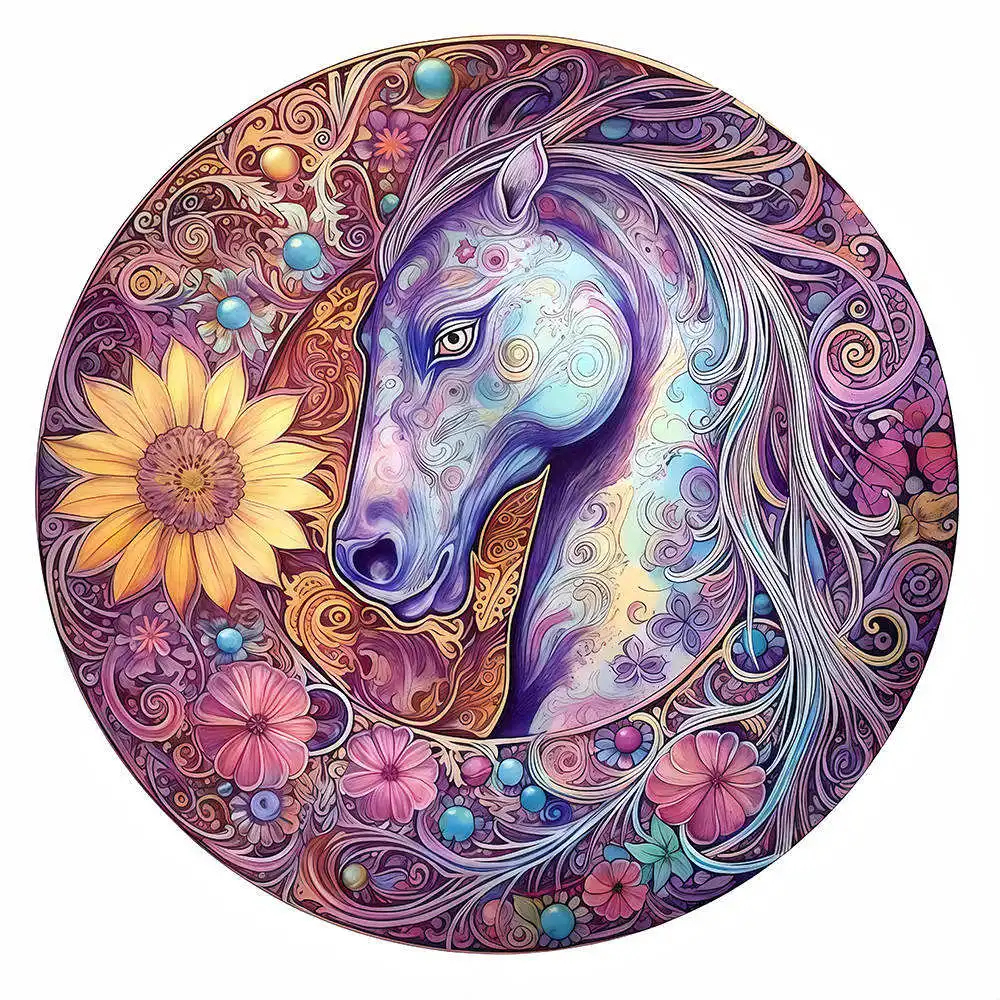 Dog Wooden Animal Puzzle for Adults Kids Uniquely Irregular Animal Wolf Shaped Jigsaw Puzzles Toys Christmas Gift Family Games jigsaw puzzles wooden jigsaw puzzles wooden puzzle toys educational puzzles mini jigsaw puzzle paper puzzle toys