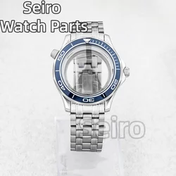 Waterproof 41mm Stainless Steel Watch Case with Transparent Back and 31mm Dial (Choice1 (10))