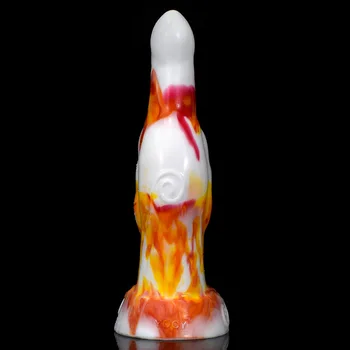 Realistic Silicone Monster Dildo Dog Dick Realistic Suction Cup Anal Dragon Dildo Adult Penis Cock for Women Female Masturbation 5