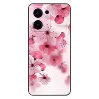 For OPPO Reno13 F Case 13F Flowers Silicone Soft TPU Back Cover For OPPO Reno 13F 5G Case CPH2699 Coque Shockproof Fundas 2