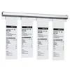 20/30cm Restaurant Ticket Holder Aluminum Order Rack Receipt Holder Silvery Kitchen Slide Check Rack for Office Cafes Pubs 2