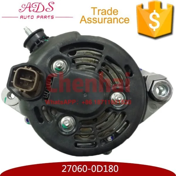 Ÿ ڷѶ ڵ ü ڵ ǰ, ZZE122, 12V, 80A, 1.8L, OEM 27060-0D180,  ִ 