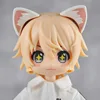 OB11 Doll Magnet black Cat's ears White Rabbit Ears Replacement Head Accessories For Nendoroids, Obitsu 11, Gsc Head, 1/12 Bjd 5