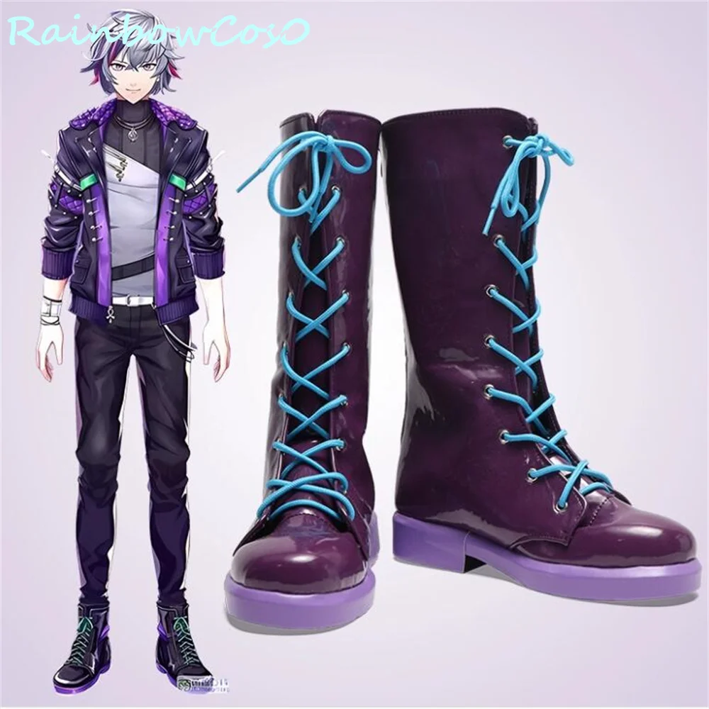 

Fuwa Minato Virtual YouTuber VTuber Cosplay Shoes Boots Game Anime Halloween Christmas RainbowCos0 W3668