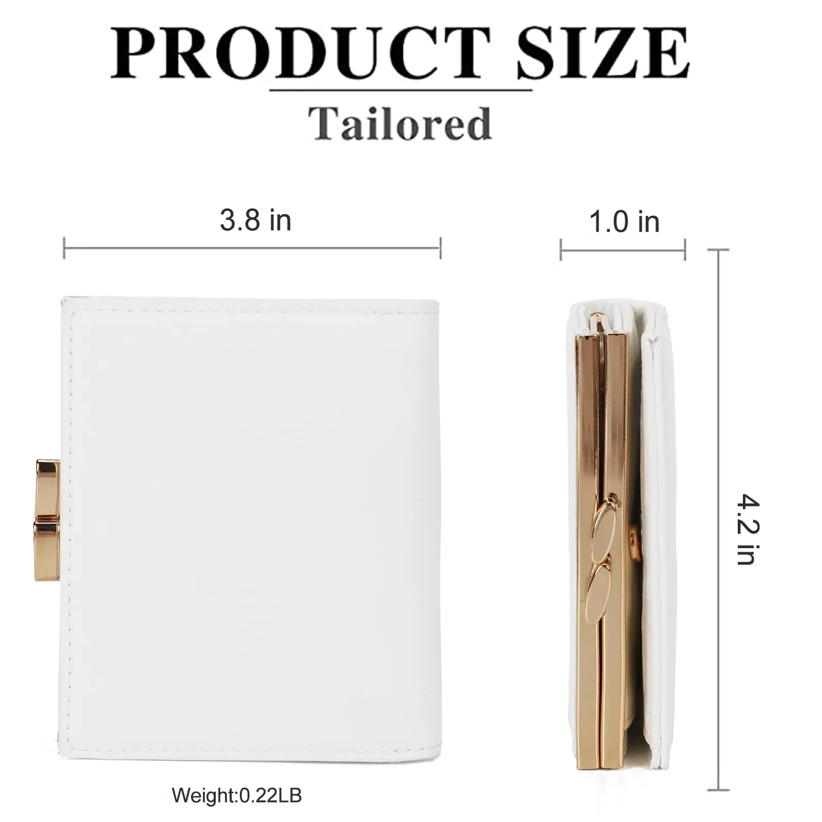 Women's High-Quality PU Leather Wallet - Scratch-Resistant and Durable Card Holder and Document Case