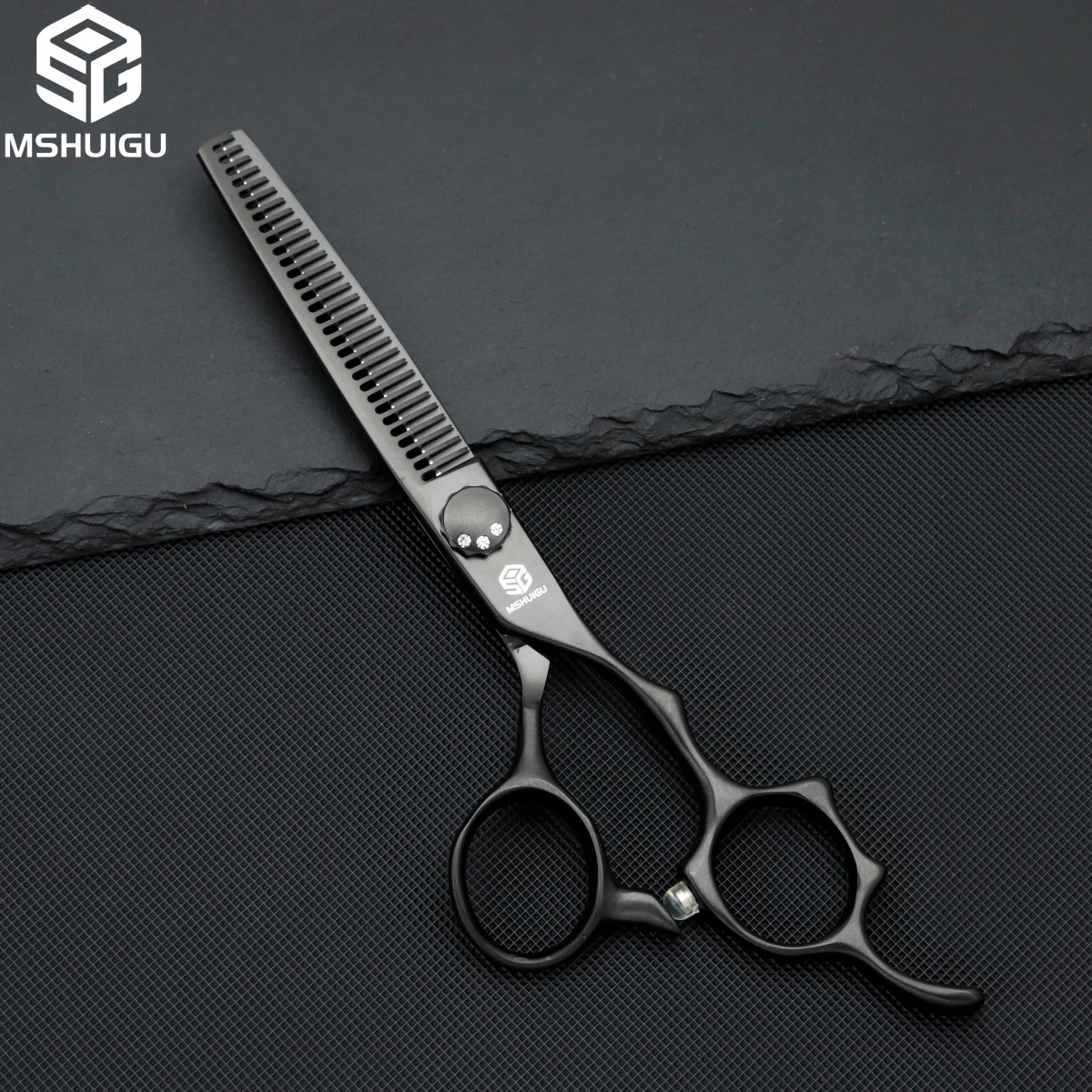MSHUIGU Professionelle Friseurschere Multifunktionale Effilierschere mit Umkehrklinge VG10 4-7 Zoll Haushalts-Friseurwerkzeuge – Detail 13