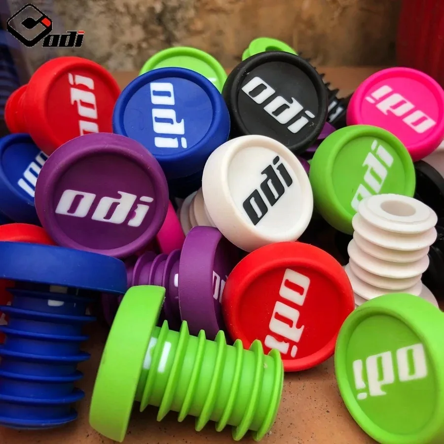Odi Mountain Bicycle Parts Grip Anti-slip Firm Handlebar Caps Manopole Mtb Bike Bar Ends Plugs For Bmx Dh Fr Balance Bike 2 Pcs 4