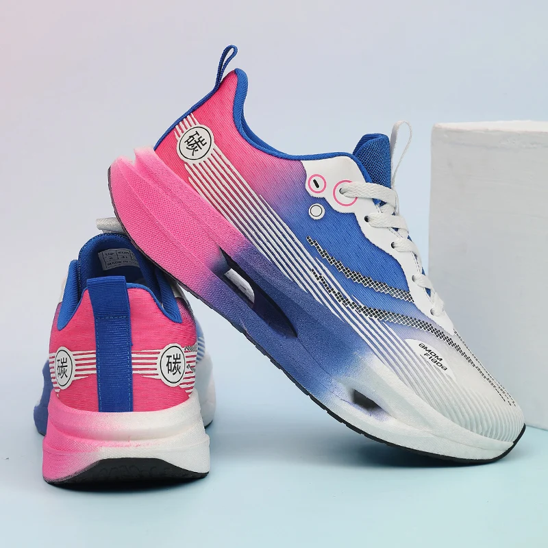 Men's Running Shoes, Cushioned Sole Athletic Casual Shoes, Breathable Fabric Toe, Suitable for Gym, Marathon Training - Lightweight Performance Shoes, Dynamic Design, Durable Construction, Lace-Up Sneakers, Exclusive for Fitness Enthusiasts