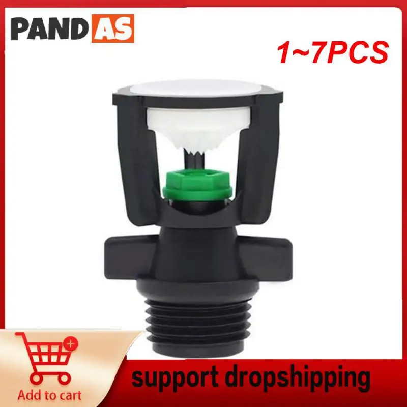 

1~7PCS Male Thread Rotating Sprinklers Irrigation Water Spray Sprinkler Lawn 360° Rotary Watering Nozzles garden watering