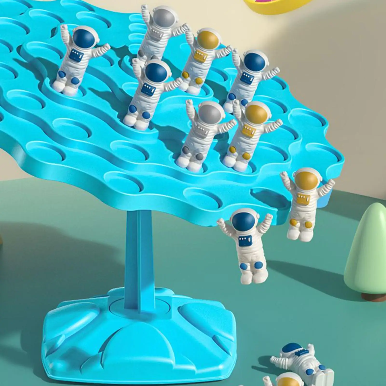밸런스 우주비행사 쌓기 게임, 소근육 발달 장난감, 어린이를 위한 인터랙티브 가족 테이블 게임, 가정 가족 나이트