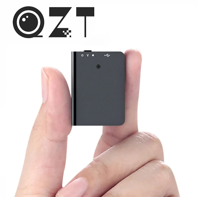 Qzt-mini Gravador de Som Pequeno Mp3 Voice Recorder Áudio Digital Dispositivo de Gravação Profissional Voz Mp3 Ativado